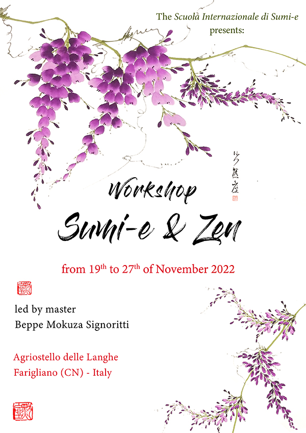 Sumi-e and zazen Workshop_November 2022
